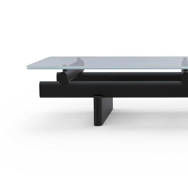 Patricia Urquiola Sengu Coffee Table in Walnut & Glass by Patricia Urquiola For Sale - Image 4 of 18