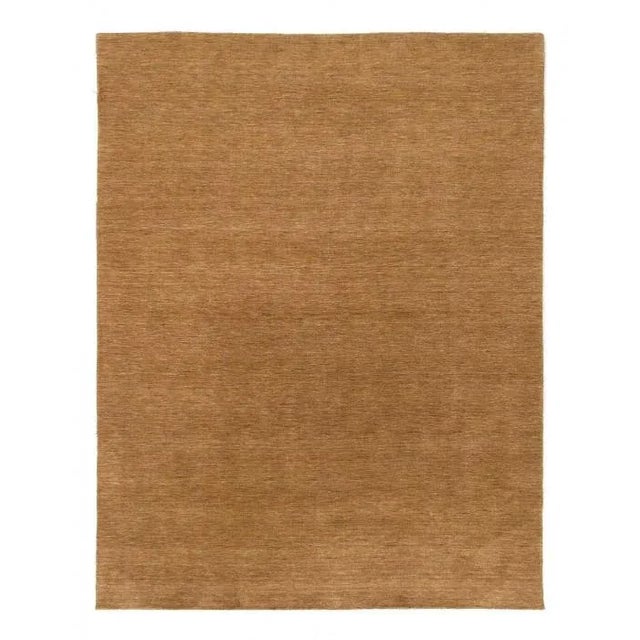 2020s Light Brown Hand Loomed Modern For Sale - Image 4 of 5