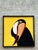 Mid-Century Modern Vintage Framed Toucan Textile Art For Sale - Image 3 of 12