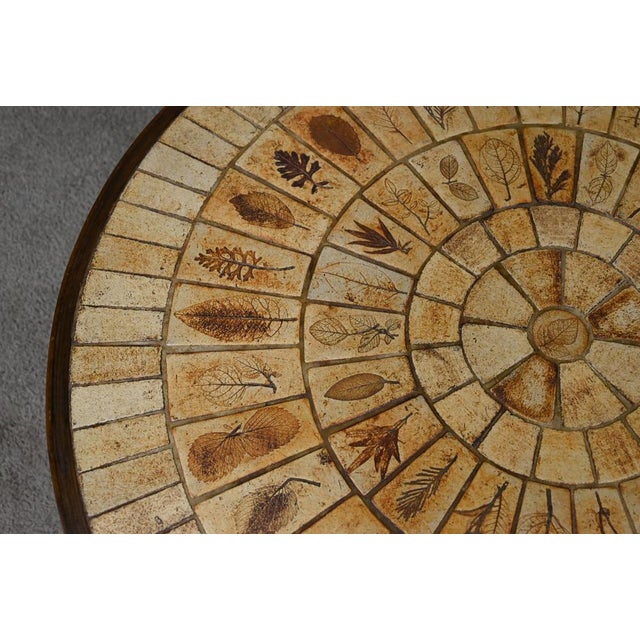 Les Herbiers Coffee Table by Roger Capron for Vallauris, 1960s For Sale - Image 9 of 18