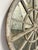 Gray Antique Radial Paned Mirror For Sale - Image 8 of 12