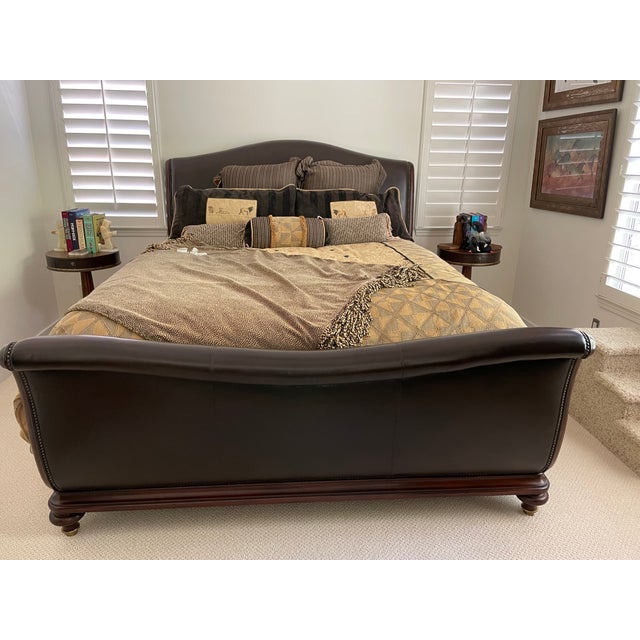 Safari Ernest Hemingway Collection by Thomasville Bedframe For Sale - Image 3 of 7