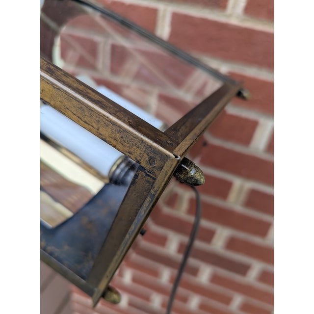 Vintage Ethan Allen Colonial Carriage Lantern Plug in Wall Sconce For Sale - Image 17 of 18