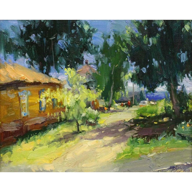 Early 21st Century Yuriy Demiyanov, Chaleur d'Été, 2020, Oil on Canvas For Sale - Image 5 of 5