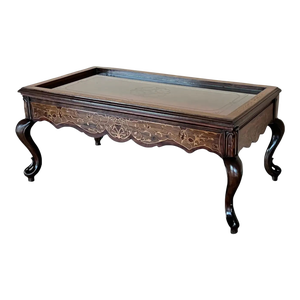 20th Victorian Style Bijouterie or Vitrine Low of Coffee Table