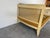 Hollywood Regency Vintage Hollywood Regency Wood & Cane Arm Loveseat Settee by Gillian Furniture For Sale - Image 3 of 12