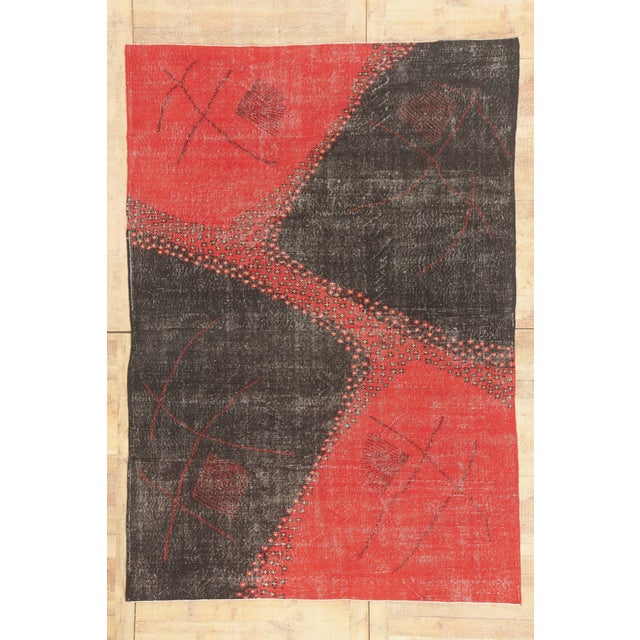 Zeki Muren Vintage Turkish Sivas Rug, 06'09 09'08 For Sale - Image 10 of 10