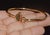 Late 20th Century Chopard Happy Hearts Tahitian Mother-of-Pearl Diamond 18k Rose Gold Bangle For Sale - Image 9 of 13