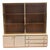 Vintage Modular Glass Wall Bookcase, 1970s For Sale