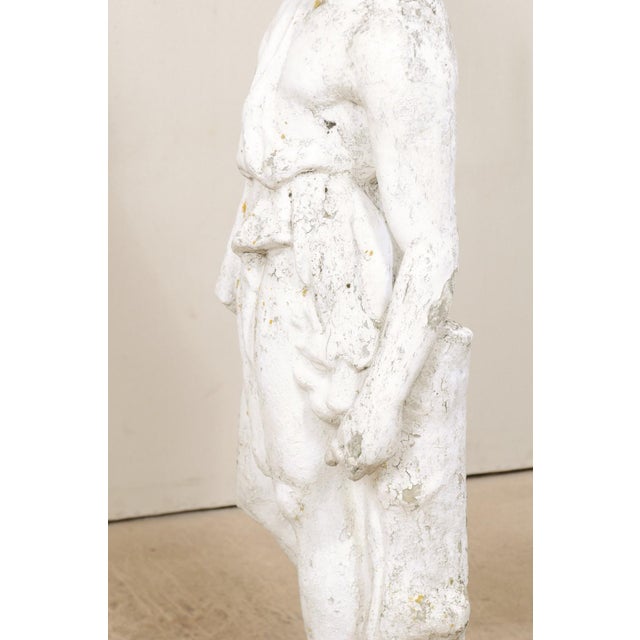 Early 20th Century Tall Classical French Garden Sculpture | Chairish