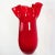Venini Monumental Ruby Red Italian Murano Art Glass Vase by Venini For Sale - Image 4 of 8
