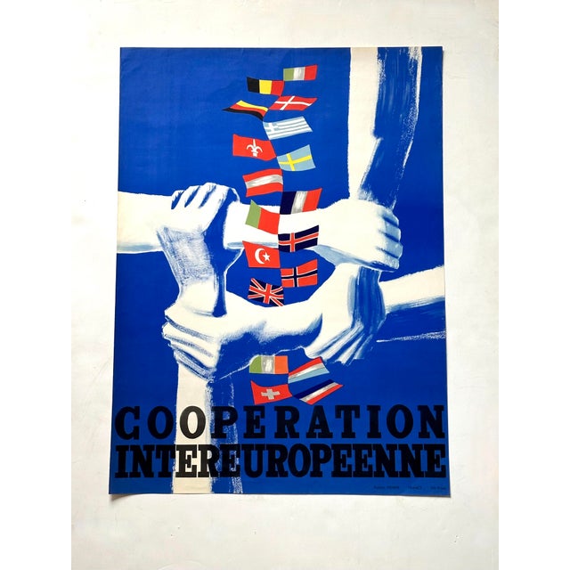 France's entry in the 1950 European Recovery Program (ERP) Marshall Plan's Intra-European Cooperation for a Better...