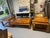 1970s Vintage Henredon / Thomasville Style Burl Wood Ming Coffee Table Set (3-Piece) For Sale - Image 6 of 13