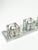 Metal Chrome and Glass Cube Four Light Wall Sconce by Gaetano Sciolari, C. 1970s For Sale - Image 7 of 10