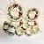 Ceramic 1990s Vintage Americana Arts & Crafts Boho Chic Christmas Lenox Winter Greetings Dinnerware - Set of 24, Service for 8 For Sale - Image 7 of 15