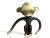 Brass & Bronze Monkey Corkscrew by Walter Bosse for Hertha Beller, 1950s For Sale - Image 6 of 6