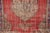 1970s Vintage Turkish Handmade Wool Cotton Red Area Rug For Sale - Image 9 of 12