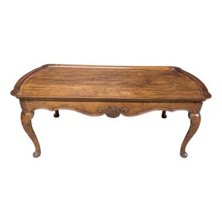 Burr Walnut Coffee Table, 1920 For Sale