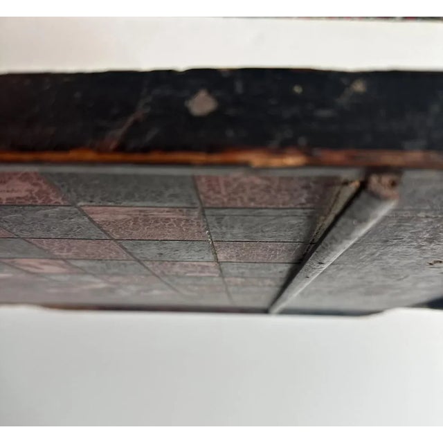 Americana Parcheesi Board With Chess Set on Reverse, Circa 1870 For Sale - Image 12 of 12