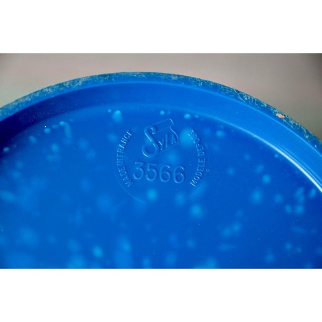Syla Umbrella Stand in Blue Plastic, 1970s For Sale - Image 6 of 8