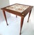 Wonderful tile & wood small side table attributed to Georges Briard from c. 1969 featuring cherries, strawberry and the...