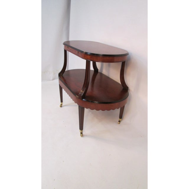 Traditional 1940s Mahogany Server Made by Joseph Gerte of Boston For Sale - Image 3 of 11