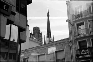 Paul Cooklin, Cathedral, Rouen, 2017, Silver Gelatin Photograph