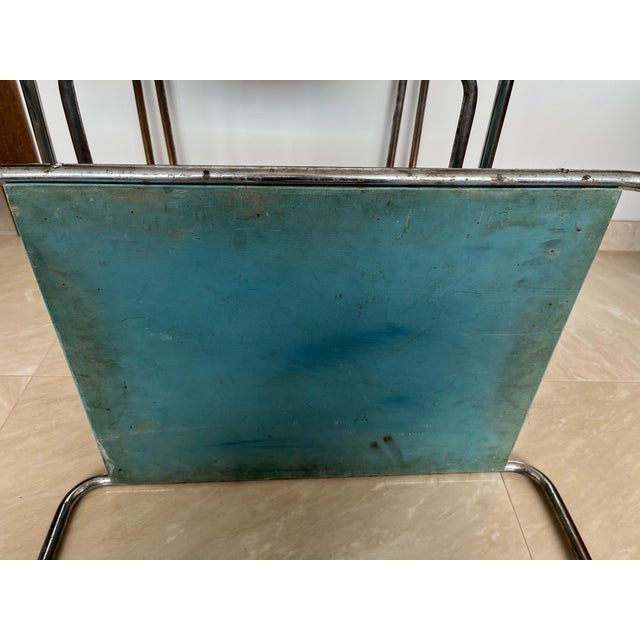 Bauhaus Colored B9 Nesting Tables attributed to Marcel Breuer, 1928, Set of 4 For Sale - Image 13 of 16