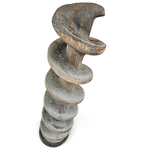 Industrial Wooden Screw Pump For Sale - Image 6 of 13