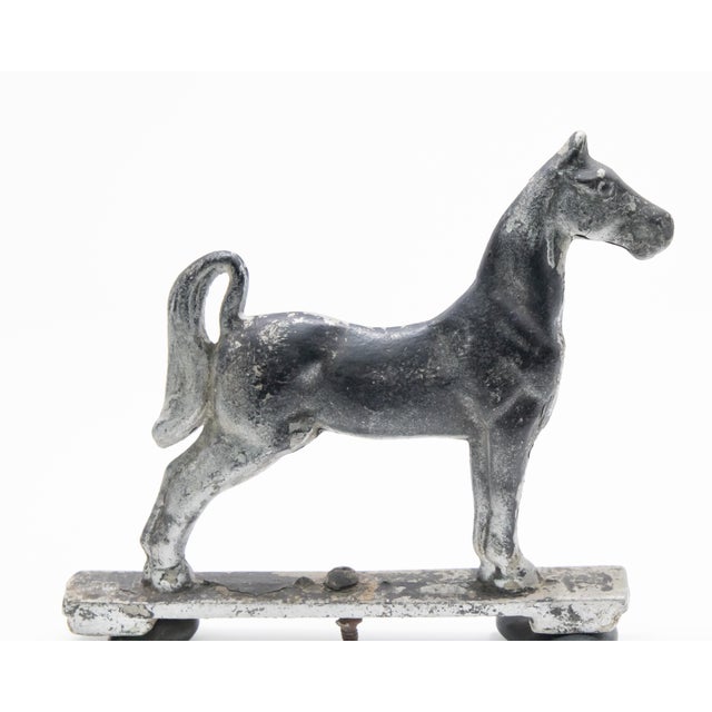 Leaded Equestrian Mailbox Topper For Sale - Image 4 of 8