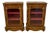 Antique Victorian Burr Walnut Pier Cabinets with Ormolu Mounts, 1860, Set of 2 For Sale
