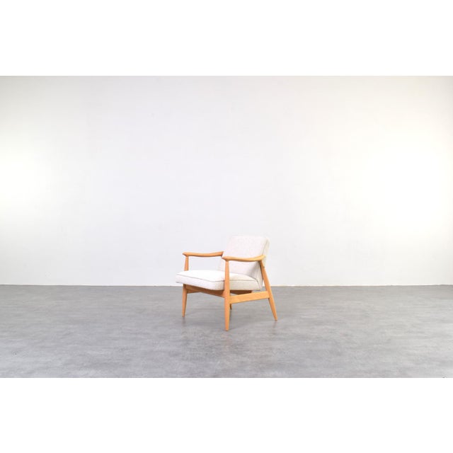 Mid-Century Modern Lounge Chairs by J. Kędziorek, 1960s, Set of 2 For Sale - Image 6 of 17