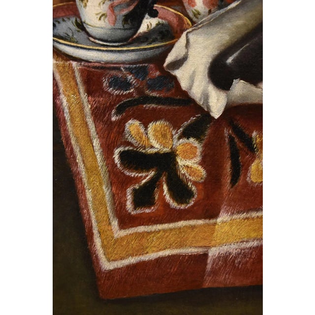 Giacomo Nani, Still Life, 1740, Oil on Canvas, Framed For Sale - Image 16 of 18
