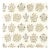Sanderson Thyme Walk Fabric in Damson/Quince - a sample For Sale