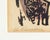 Mid 20th Century “Ed Piscadore” Portrait Serigraph Print by Elizabeth Slaughter For Sale - Image 5 of 7