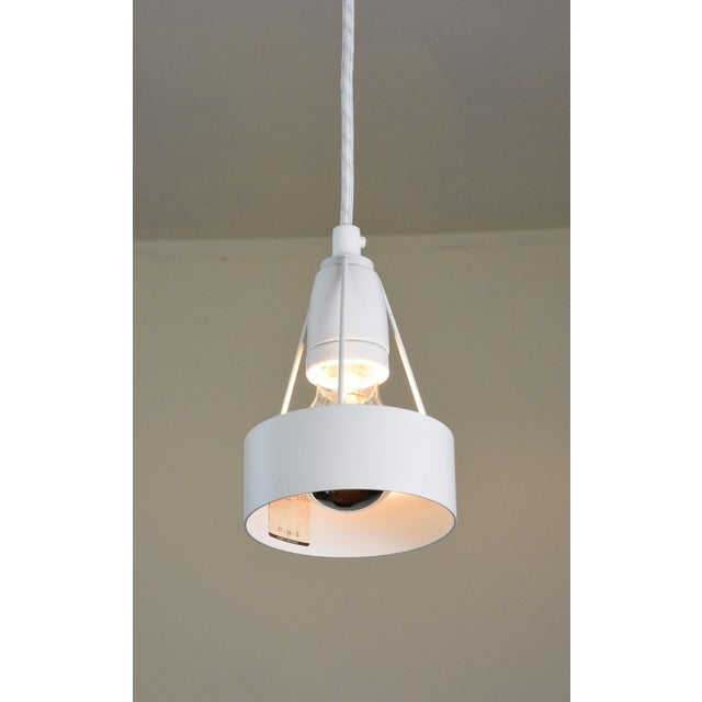 Metal Pakhus Pendant Lamps by Erik Møllers Tegnestue for Louis Poulsen, 1987, Set of 2 For Sale - Image 7 of 8