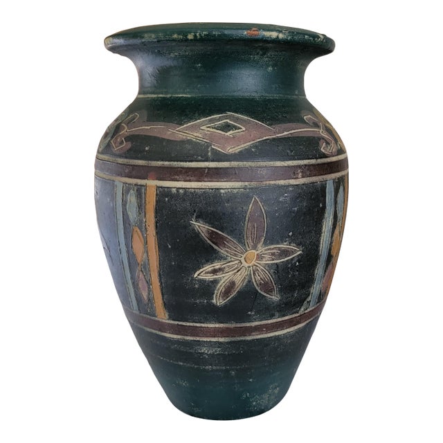 Vintage Southwestern Style Vase For Sale