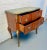 Early 20th Century Antique Marble Top Commode Bombe Chest With Marquetry Inlay For Sale - Image 5 of 15
