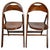 Bauhaus B751 Folding Chairs from Ligna, Czechoslovakia, 1930s, Set of 2 For Sale - Image 16 of 16