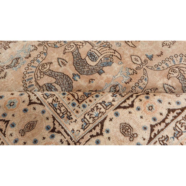 Early 20th Century 1920s Antique Turkish Sivas Rug For Sale - Image 5 of 8