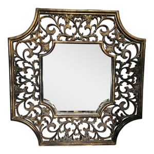 1970s Large Scale Baroque Style Wall Mirror