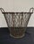 Antique Industrial Wire Basket For Sale - Image 12 of 14