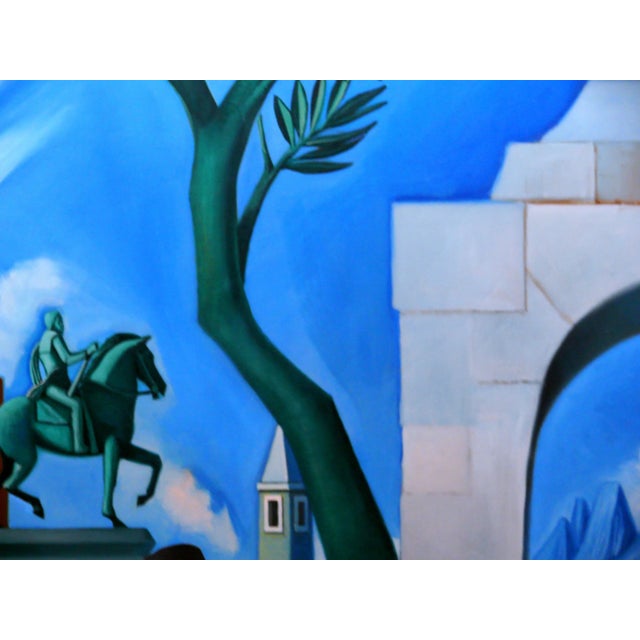 Paul Rossi Harlequin IV: Contemporary Figurative Oil Painting 2018 For Sale - Image 4 of 6