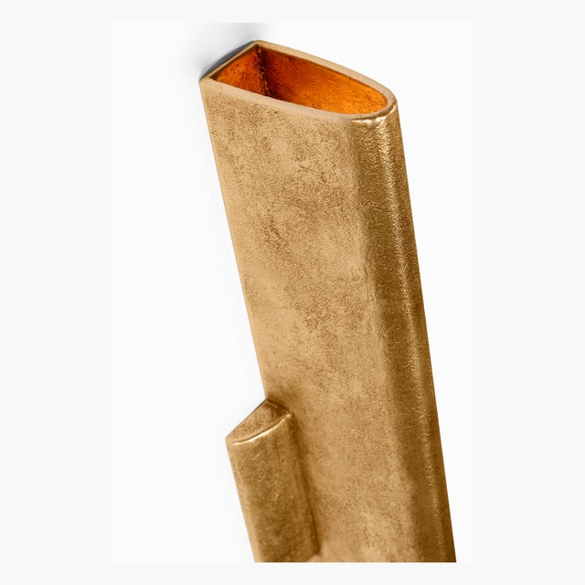 Visual Comfort Kelly Wearstler for Visual Comfort Signature Lotura 21" Sconce in Museum Gild For Sale - Image 4 of 4