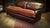 2-Seater Sofa in Burgundy Leather and Velvet from George Smith, 2010s For Sale - Image 14 of 18