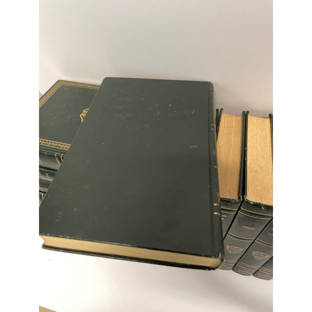 1969 Harvard Classics Leather Bound Books - Set of Thirteen