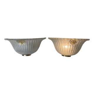 Murano Graniglia Wall Lamps from Italamp, Italy, 1980s, Set of 2 For Sale