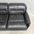Three-Seater Sofa in Black Leather by Dreipunkt, 1970s For Sale - Image 13 of 18