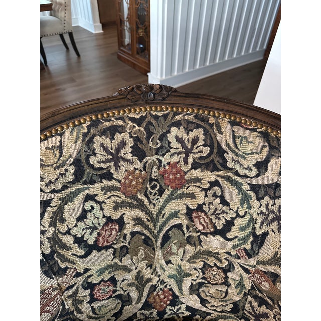 Century Furniture Mid 20th Century Louis XV Style Century Furniture North Carolina Set of Two Chairs For Sale - Image 4 of 10