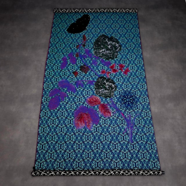 Handwoven Tapestry by Jo Meesters, Netherlands, 2000s For Sale - Image 6 of 13